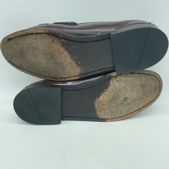 Cole Haan Monk Strap Loafer Burgundy Pinch Buckle Shoes‎ Size 9 main image 6